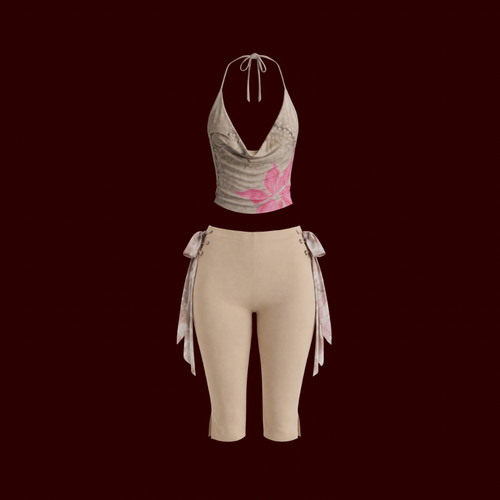 Bambi Pink Halter